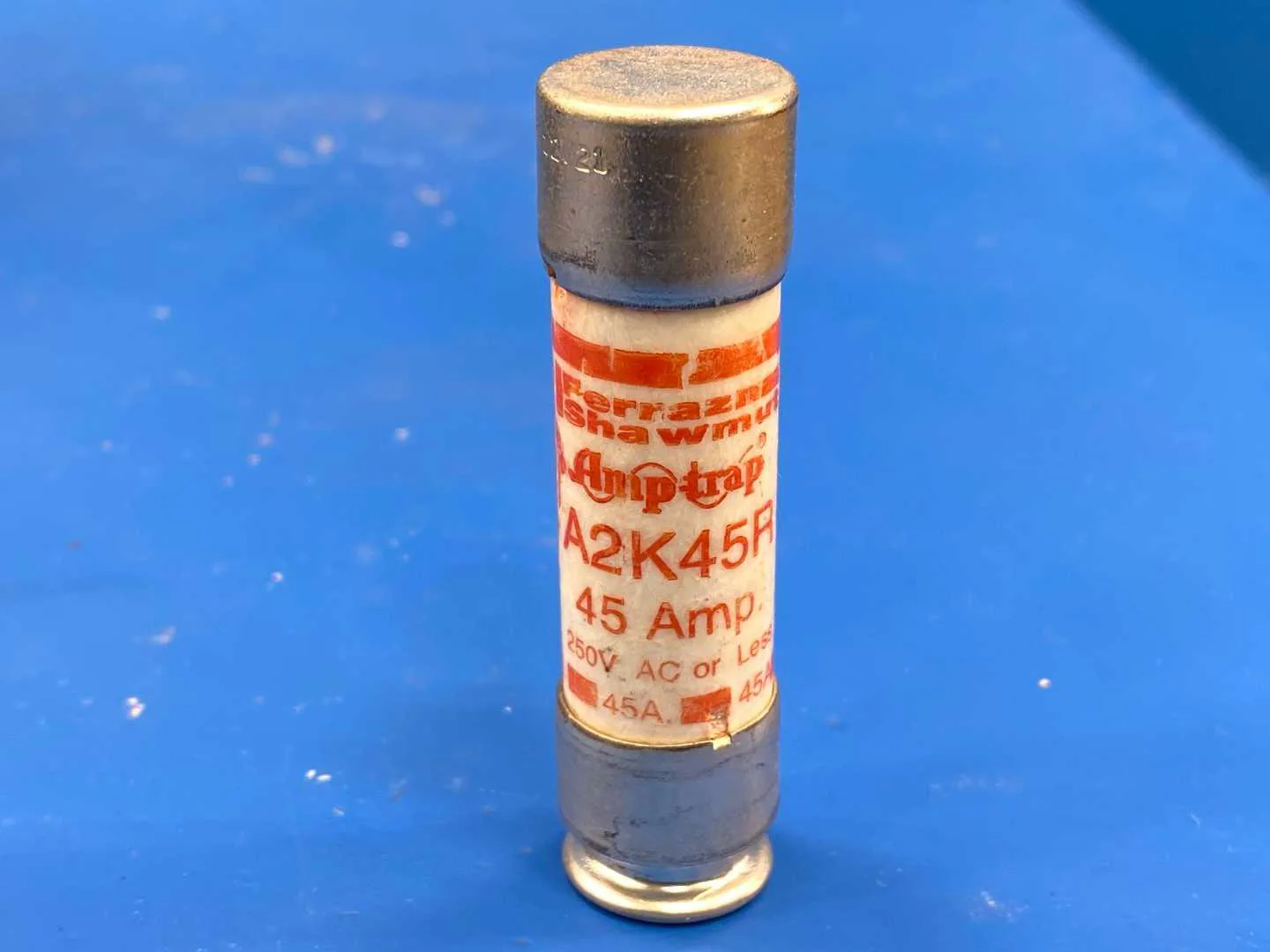 45 Amp Class RK1 Fast-Acting Fuse 250V Mersen Amp-Trap A2K-45R