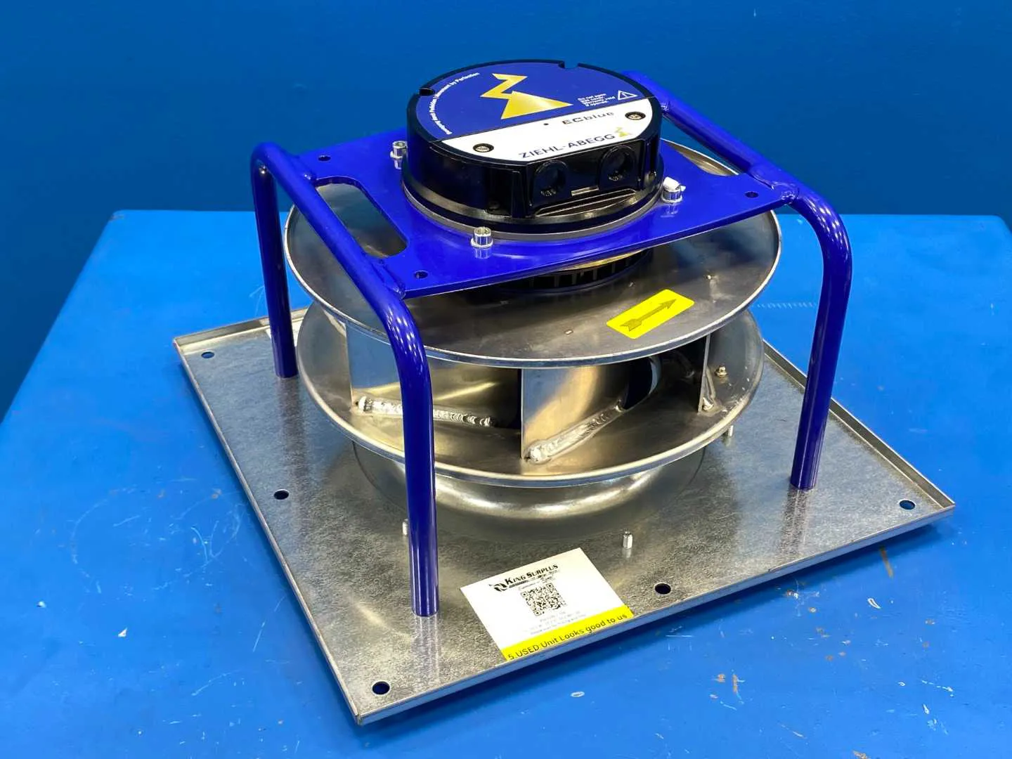 Ziehl-Abegg GR65C-ZID.GG.1R EC Blue Fan, 200-240VAC