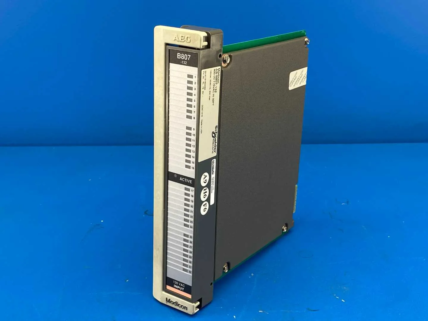 Schneider Electric AS-B807-132 Modicon , 800 I/O 155VAC IN 32PT Input ...