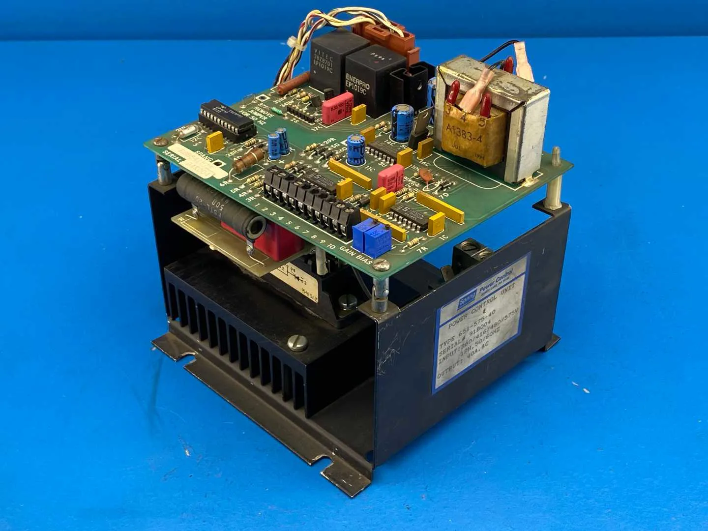 Spang Power Electronics 651-575-40 Control , SCR Control Unit 40A 380 ...
