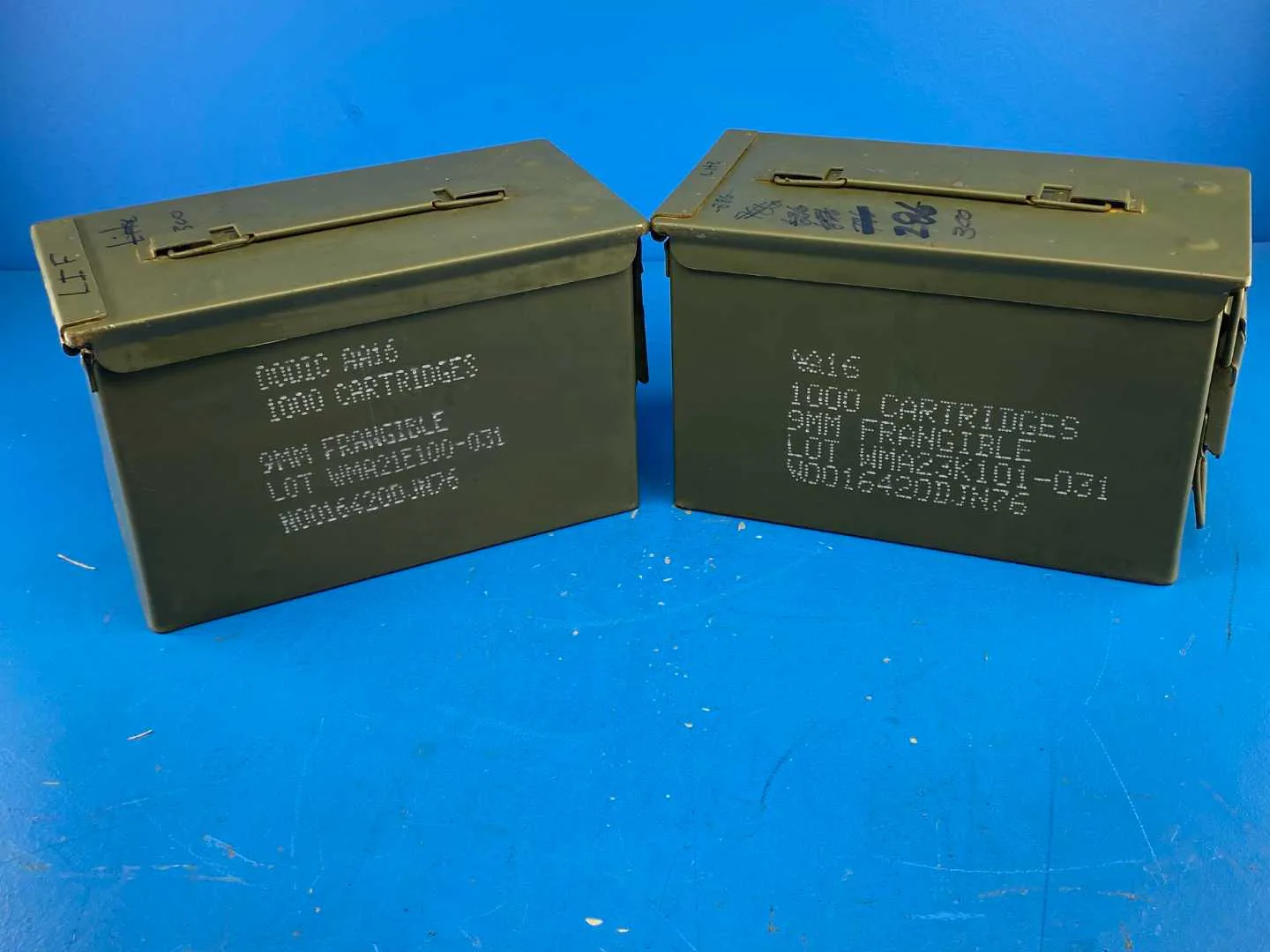 U.S. Military Surplus M2A2 50 Cal Ammo Can – SCF | Cleaned, Lubed