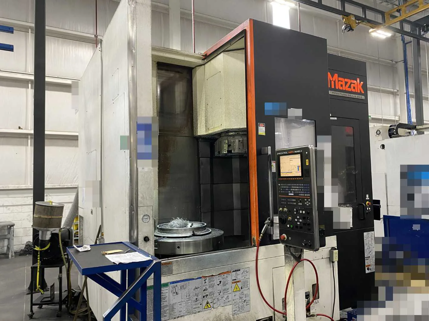 Mazak Megaturn Nexus 900 CNC Vertical Turning Center Mazatrol Matrix ...